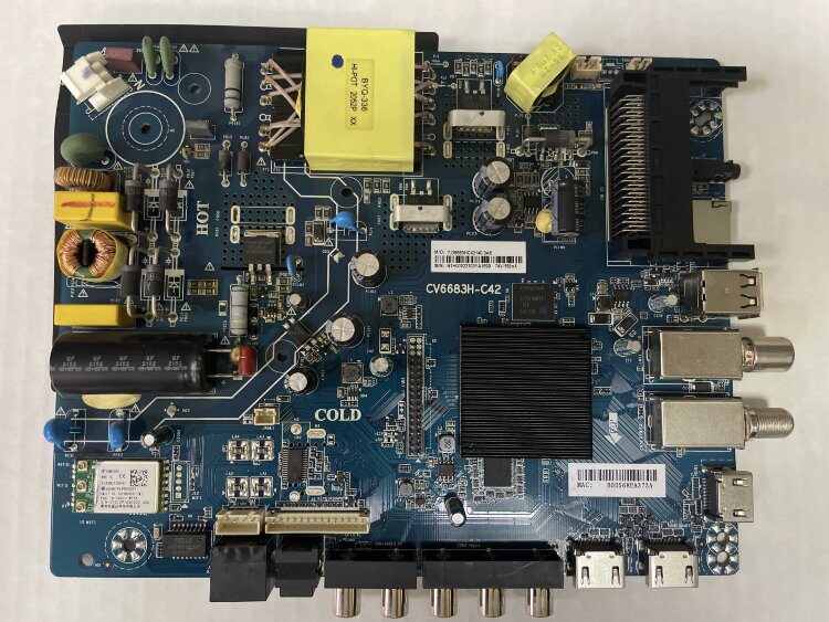 CV6683H-C42 HAIER 43 SMART TV MX LIGHT CC430LV2D Ver.03