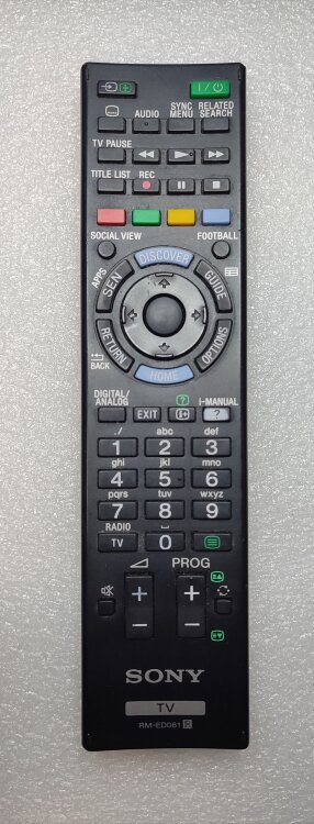 Пульт Sony RM-ED061 ОРИГИНАЛ СОСТОЯНИЕ НА ФОТО